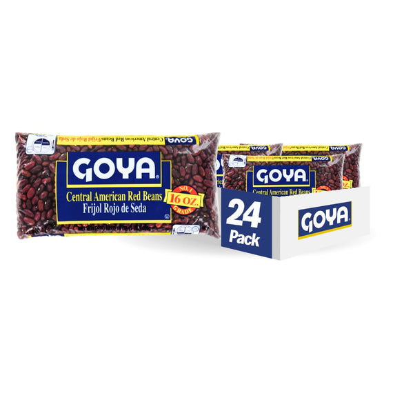 CENTRAL AMERICAN RED BEANS FRIJOL ROJO DE SEDA 16 OZ BAG
