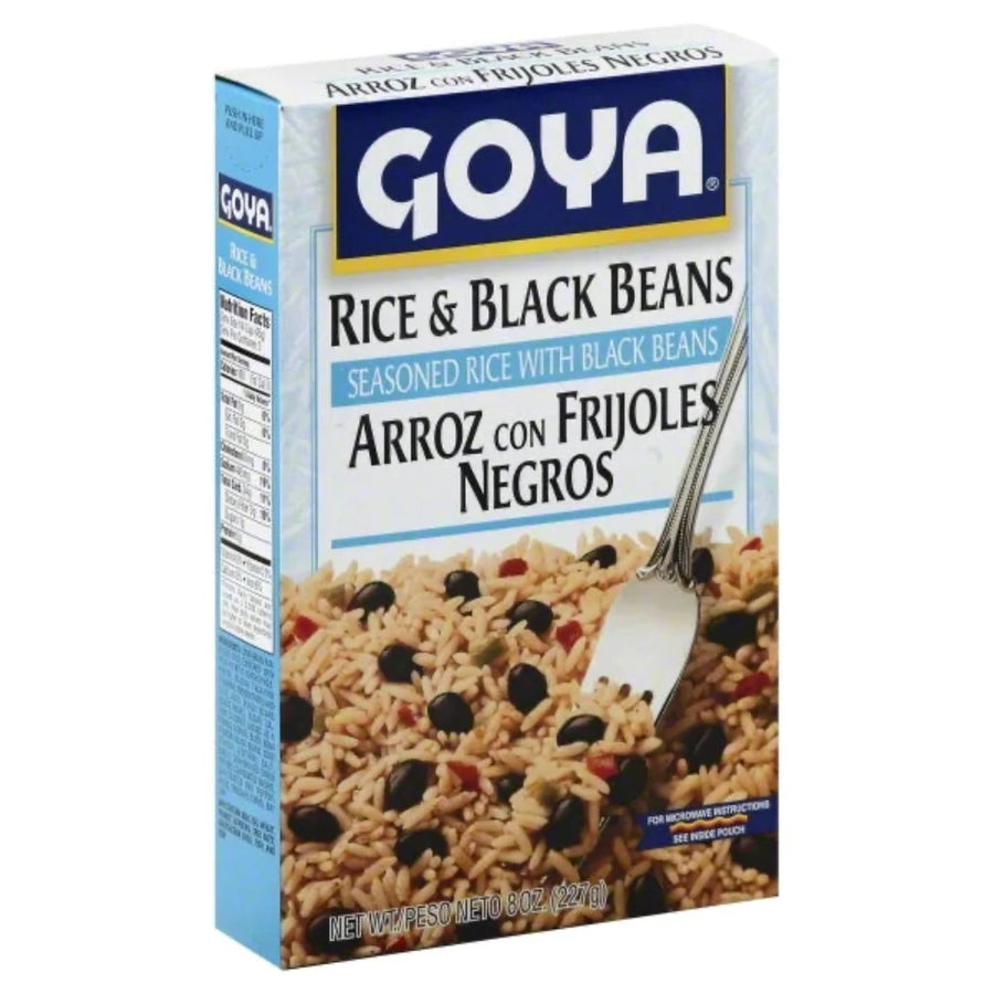 GOYA RICE BLACK BEANS 7 OZ