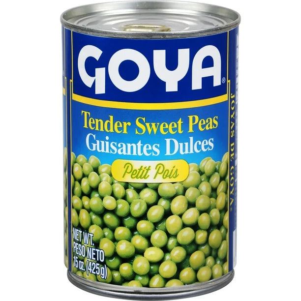 GOYA TENDER SWEET PEAS GISANTES DULCES 15.5 0Z