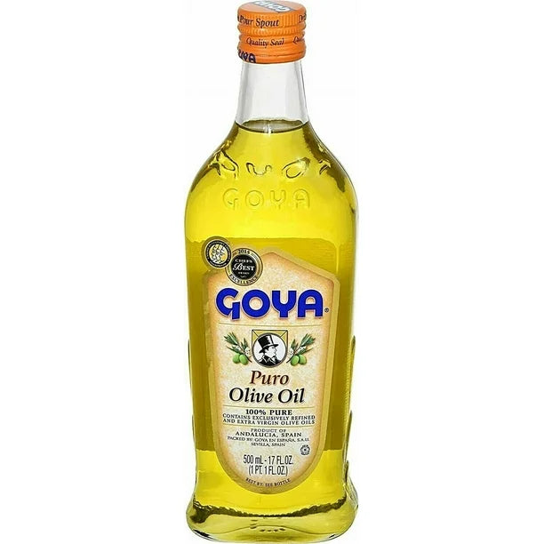EXTRA VIRGIN OLIVE OIL 17 OZ GOYA