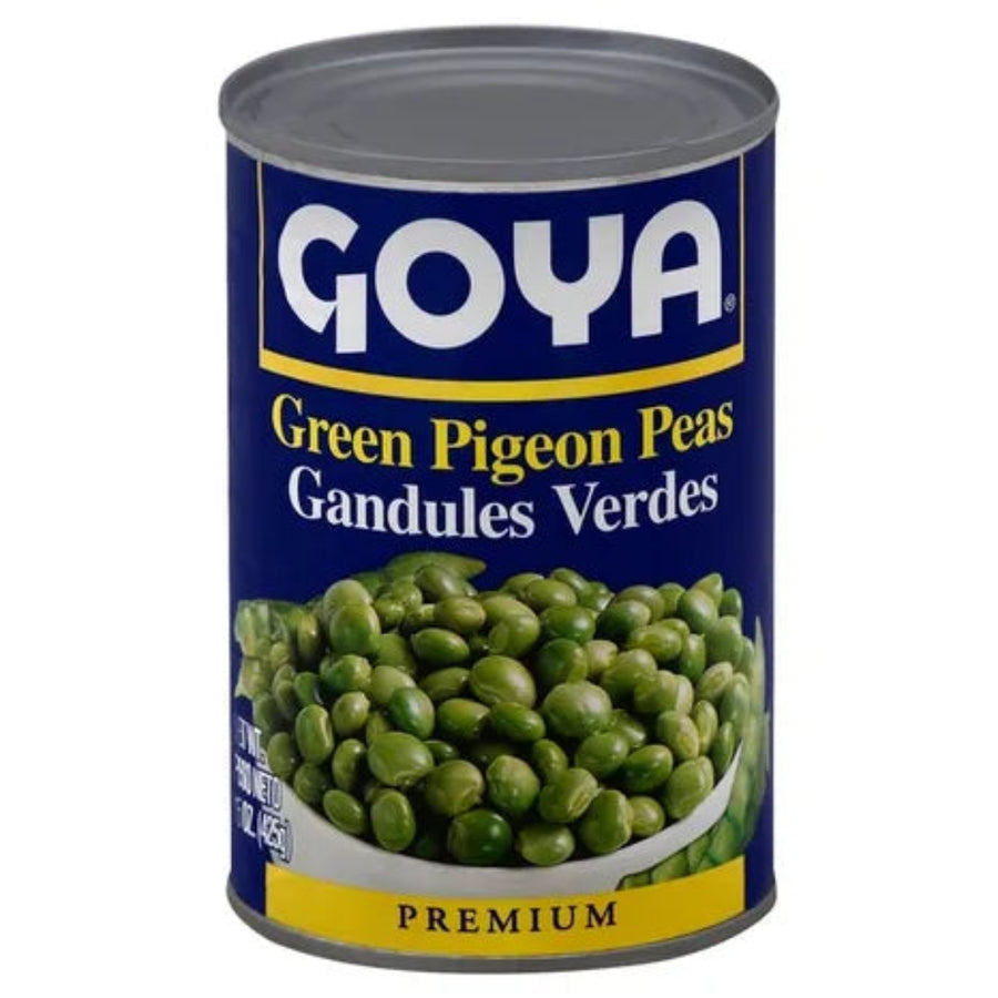 GOYA GREEN PIGEON PEAS (GANDULUS VERDES) 15.5 OZ