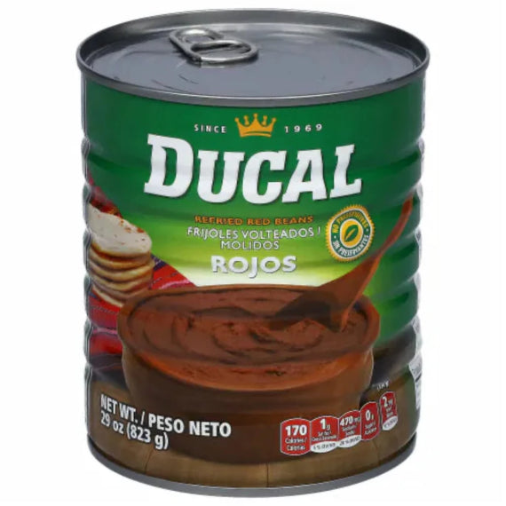 DUCAL RED REFRIED BEANS 29 OZ
