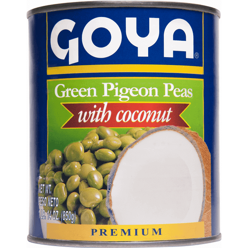 GREEN PIGEON PEAS WITH COCONUT 29 OZ