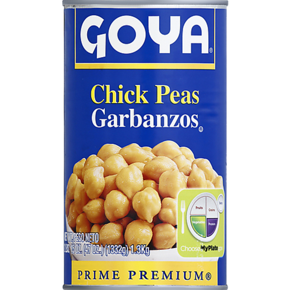 GOYA CHICK PEAS GARBANZO 46 OZ