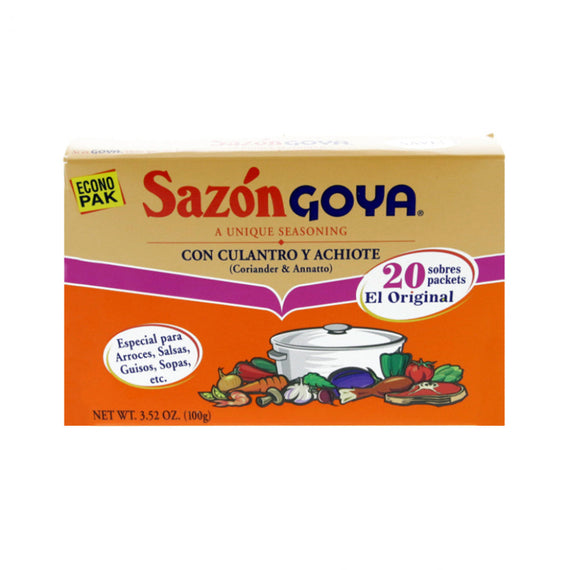 SAZON GOGA  CON  CULANTRO Y ACHIOTE 3.52 OZ