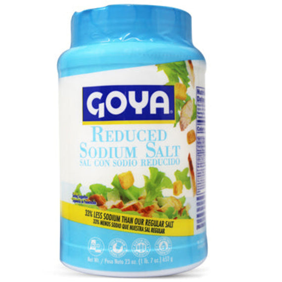 GOYA LOW SODIUM SALT 23 OZ