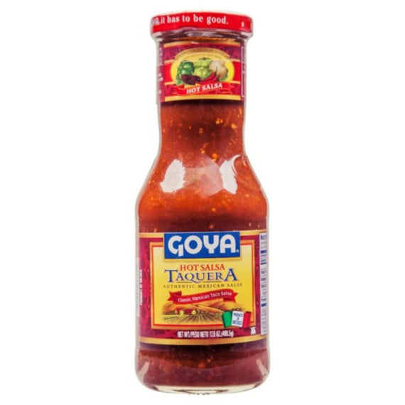 GOYA HOT SALSA TAQUERA 17.6 OZ