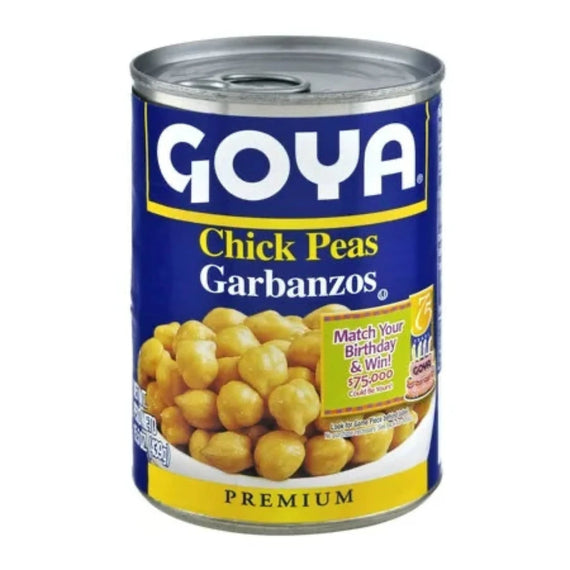 GOYA Chick Peas GARBANZOS  15.5 OZ