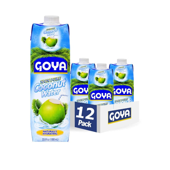 GOYA PURE COCONUT WATER 33.8 OZ
