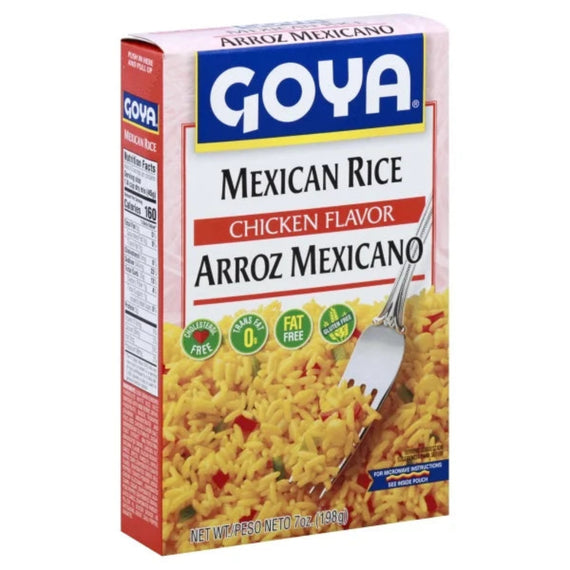 GOYA MEXICAN RICE CHINCKEN FLAVOR 7 OZ