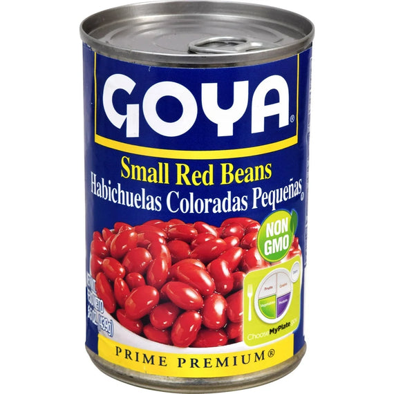 GOYA SMALL RED BEANS 15.5 OZ