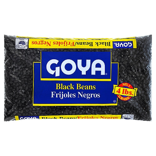 GOYA BLACK BEANS 4 LB BAG