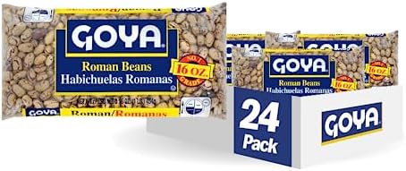 GOYA ROMAN BEANS HABICHUELAS ROMANAS 16 OZ BAG