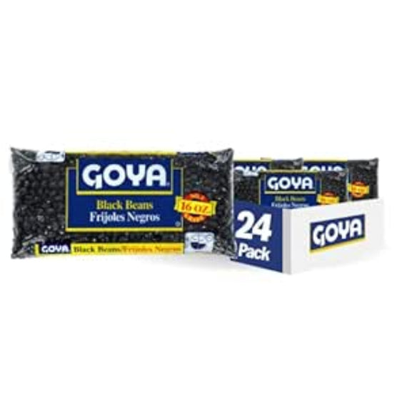 GOYA BLACK BEANS 16 OZ BAG 16 OZ