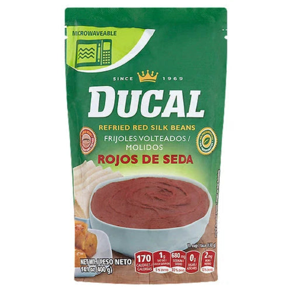 DUCAL RED SILK RFRD BEANS ROJO DE SEDA 14.1 OZ