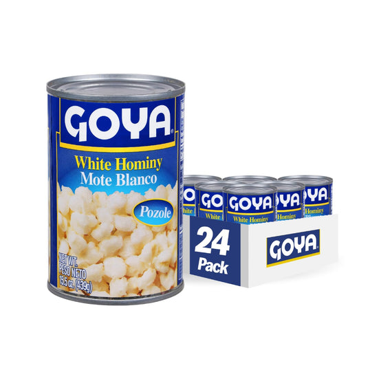 GOYA WHITE HOMINY 15.5 OZ