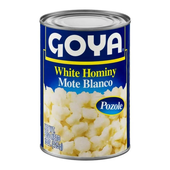 GOYA WHITE HOMINY 15.5 OZ