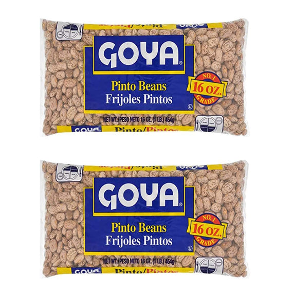 GOYA PINTO BEANS FRIJOLES PINTOS 16 OZ