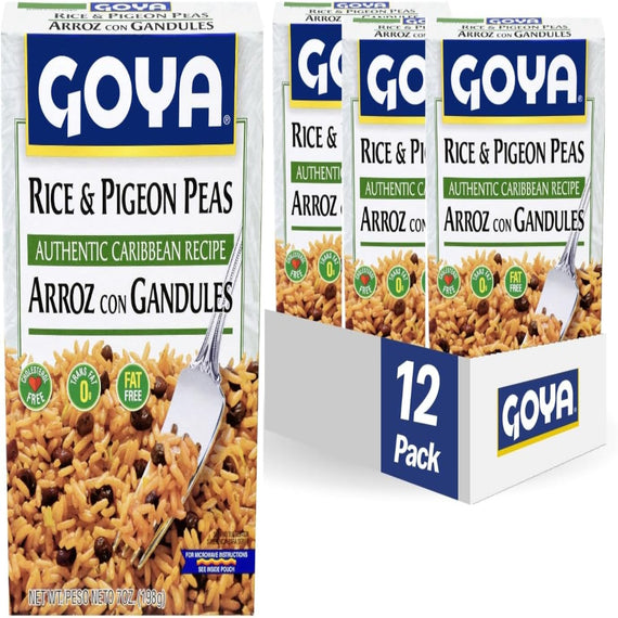GOYA RICE PIGEON PEAS 7 OZ