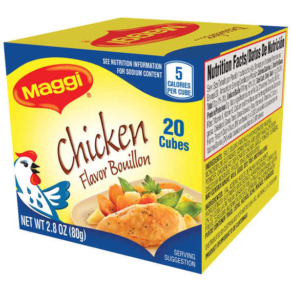 MAGGI CHICKEN CUBE 2.82 OZ