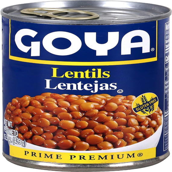 LENTILS 15.5 OZ