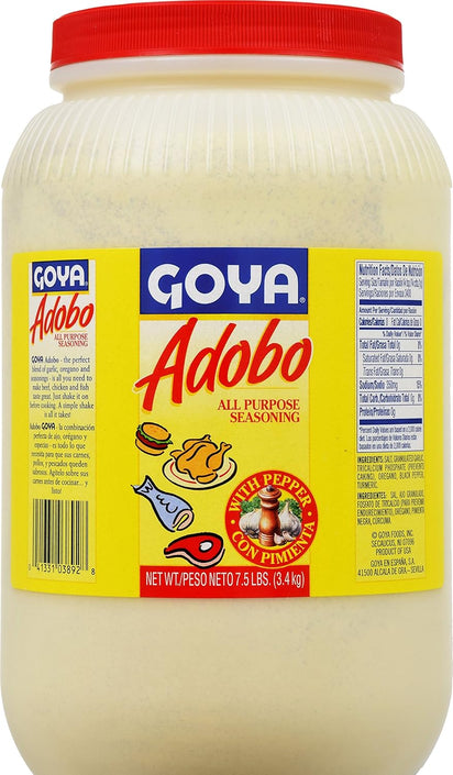 GOYA ADOBO CON PIMIENTA 120 OZ