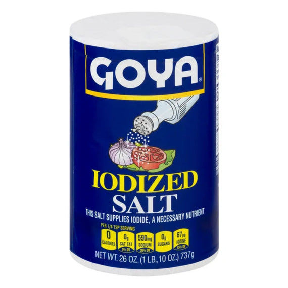 GOYA LODIZED SALT 26 OZ