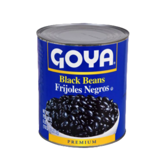 GOYA BLACK BEANS 110 OZ