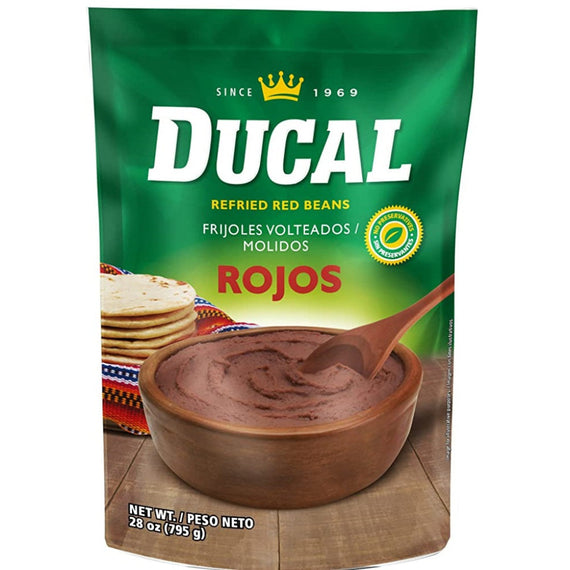 DUCAL RFRD RED BEANS ROJO 28 OZ