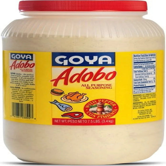 GOYA ADOBO CON PIMIENTA 120 OZ