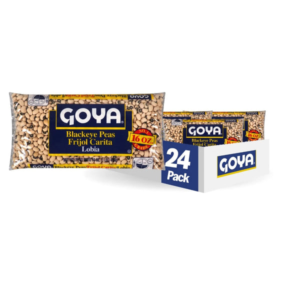 GOYA BLACKEYE PEAS FRIJOL CARITA 16 OZ BAG