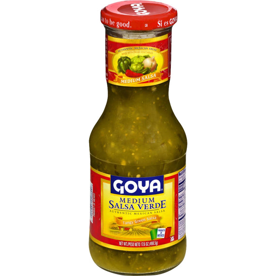 GOYA MEDIUM SALSA VERDE 17.6 OZ