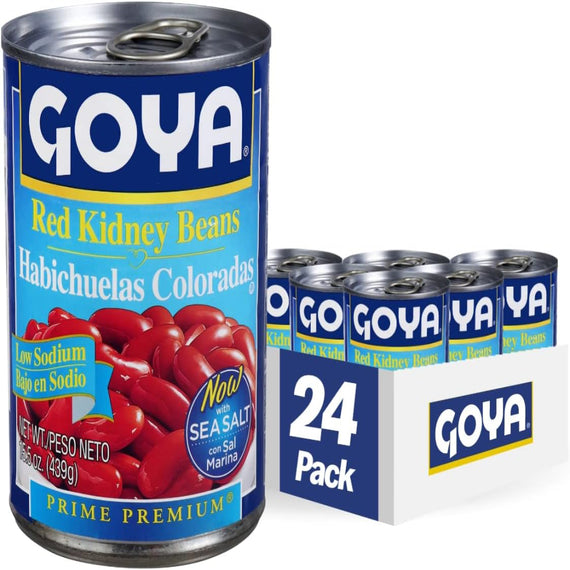 GOYA RED KIDNEY BEANS 15.5 OZ