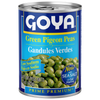 GOYA GREEN PIGEON PEAS LOW SODIUM 15 OZ