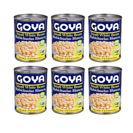 GOYA SMALL WHITE BEANS HABICHUELA BLANCA 15.5 OZ