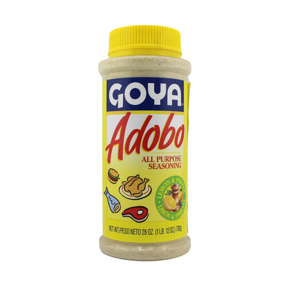 GOYA ADOBO ALL LEMON & PEPPER 28 OZ