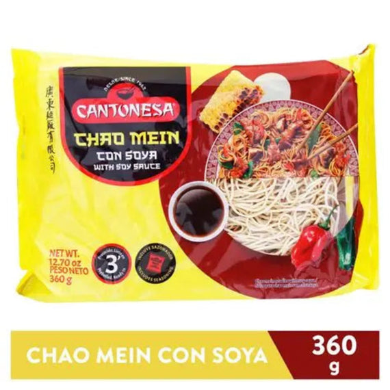 CANTONESA CHAO MEIN CON SOYA 13.70 OZ