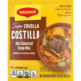 MAGGI SOPA CRIOLLA COSTILLA 2.5 OZ