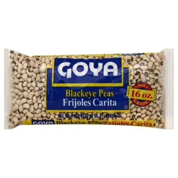 GOYA BLACKEYE PEAS FRIJOL CARITA 16 OZ BAG