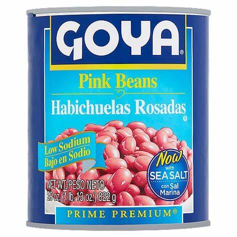 PINK BEANS HABICHUELAS ROSADAS 29 OZ