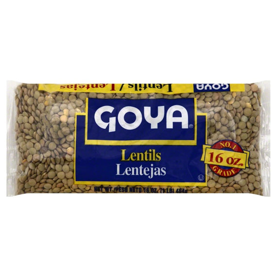 GOYA LENTILS LENTEJAS 16 OZ BAG