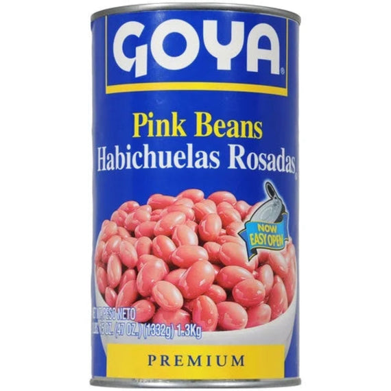 GOYA CANNED PINK BEANS 46 OZ