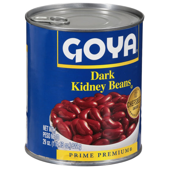 GOYA DARK RED KIDNEY BEANS 29 OZ
