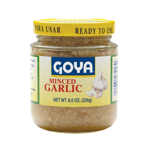 GOYA GARLIC MINCED 8 OZ