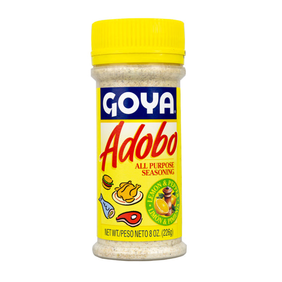 GOYA SEASONING WITH LEMON Y PEPPER 8 OZ