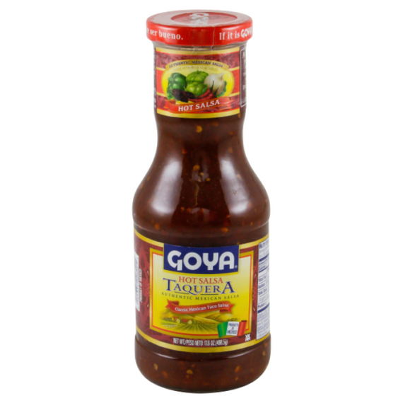 GOYA HOT SALSA TAQUERA 17.6 OZ