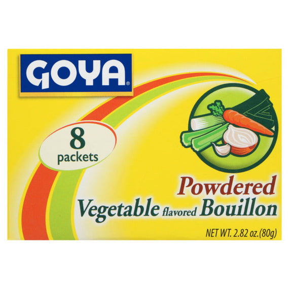 Goya Powdered Vegetable Flavored Bouillon 2.82 OZ